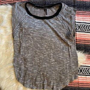 Maurices Causal Gray Top